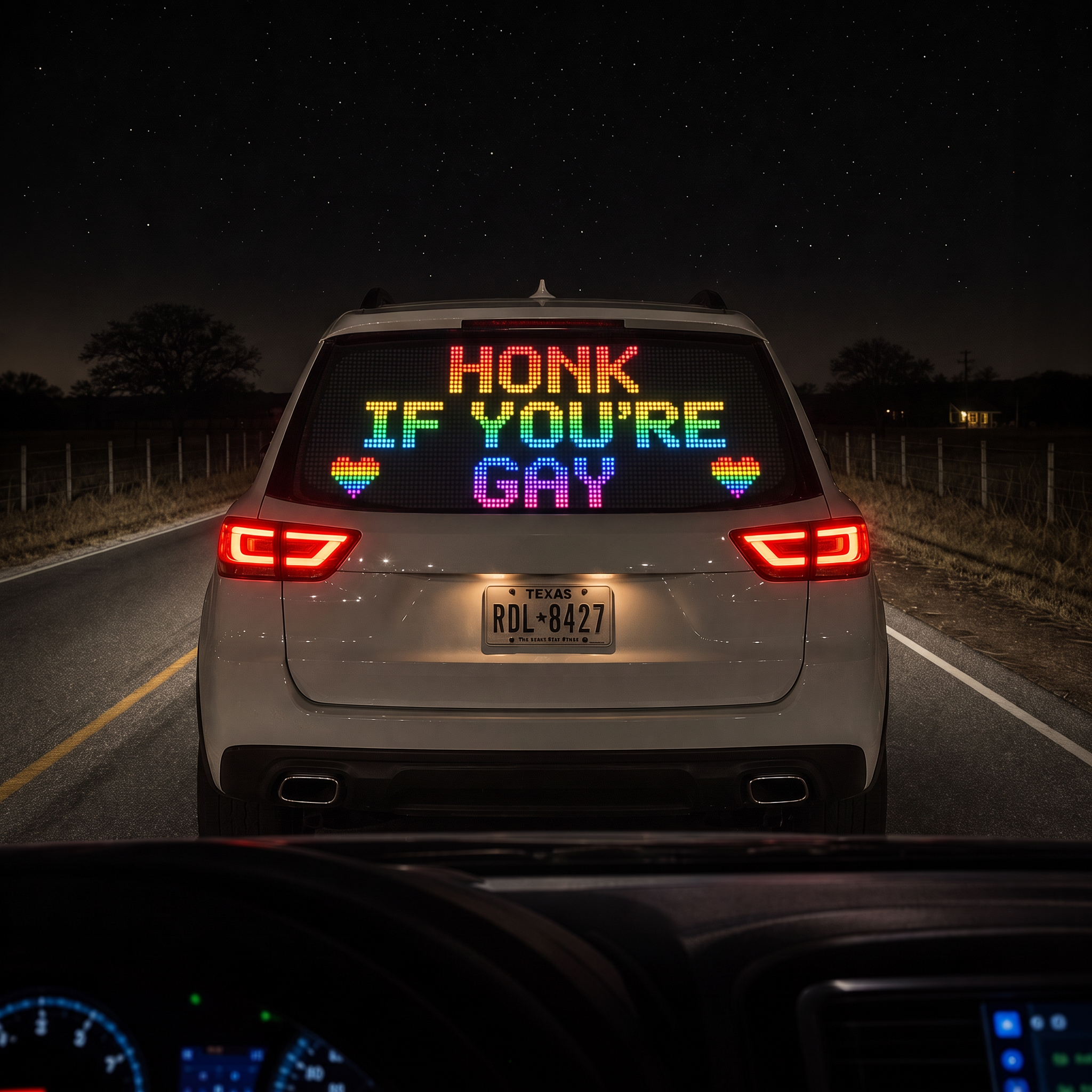 The honks never stop